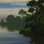  O'Leary, Kathy                  __
" Morning At The slough "  _
 oil painting