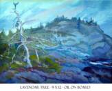 Monhegan painting - Gull cove oil