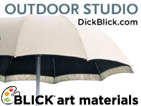 Dick Blick art materials for the professional plein air painter