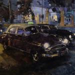 Boyer  Lyn _ " Havana Nights "  Oil _  14x18