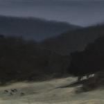 Madeira_Gayle_" Horses in the Moonlight "_oil_8x10