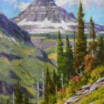 Mueller  Ned   __ " A Perfect Day  Glacier " _11x14  _ $ 2300